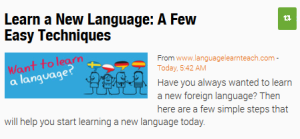 learn new language courses